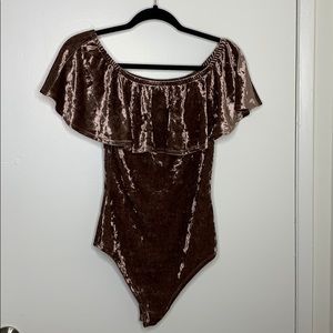 Off Shoulder Body Suit